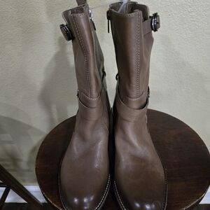 Vince Camuto Women's Brown Leather Boots